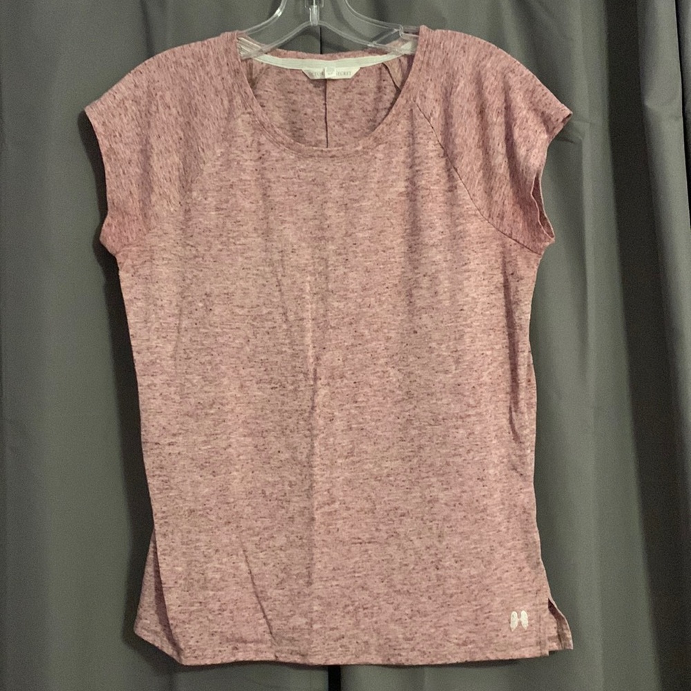 Victoria’s Secret heather purple short sleeve lounge shirt
